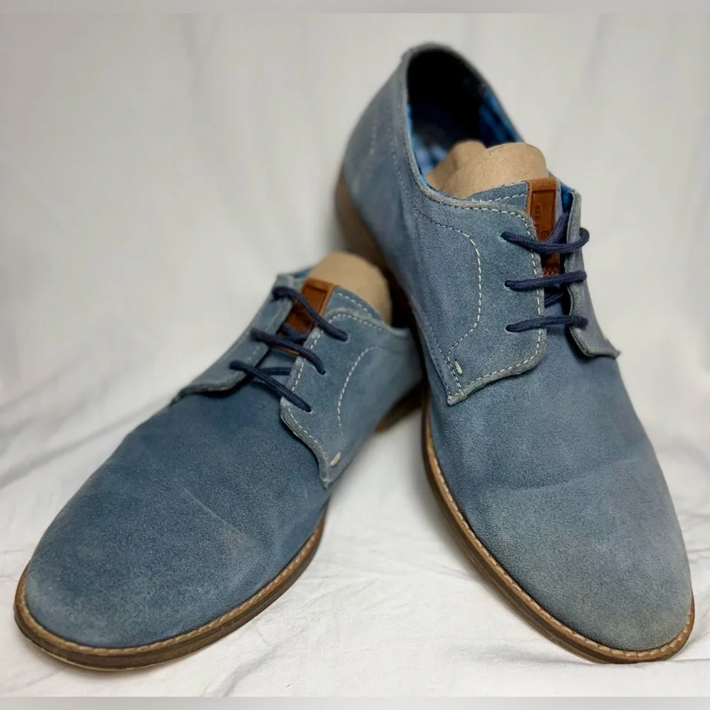 BEN SHERMAN Suede Derby Shoes